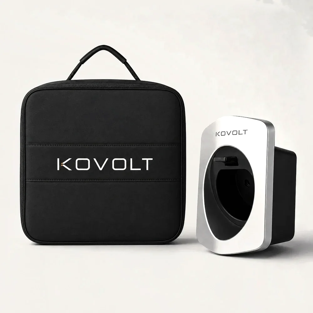 The Kovolt Mount and Case photographed together.